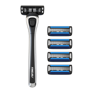 英吉利剃须刀手动5层刀头刮胡刀片刀架胡子刀男女腋下剃毛刀刮毛