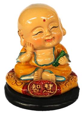 小沙弥装饰品树脂汽车摆件