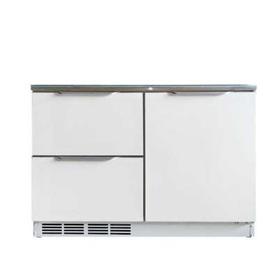 航天民生卧式冰箱家用抽屉式冰箱