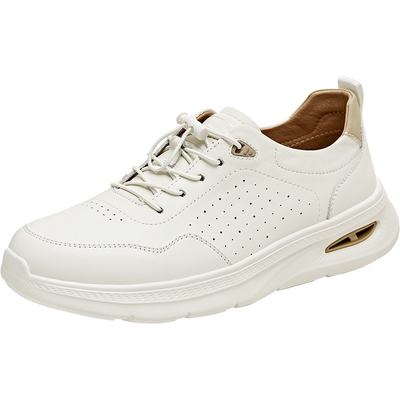 百思图男户外厚底运动休闲鞋