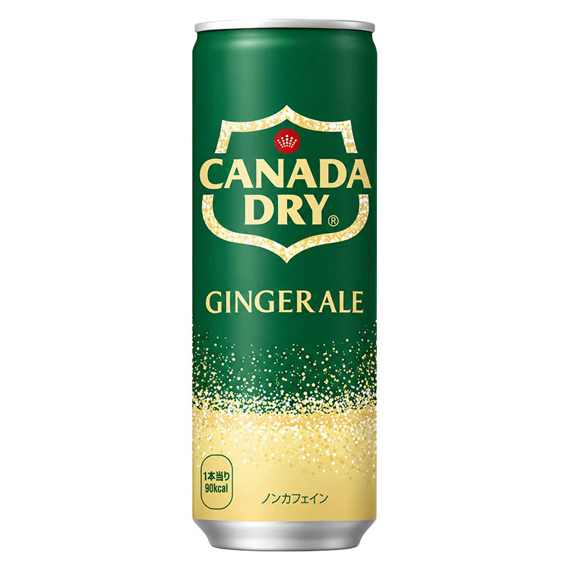 日本进口CanadaDry干姜汁汽水