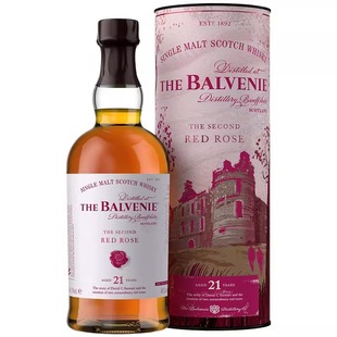 【自营】Balvenie百富21年故事苏格兰单一麦芽威士忌700ml洋酒