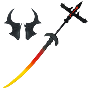 三木君 明日方舟史尔特尔cos道具服 武器角头饰 刀剑不可开刃木质