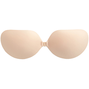 好奇蜜斯防凸小胸显大胸贴聚拢上托硅芒果杯胶隐形乳贴女婚纱用夏