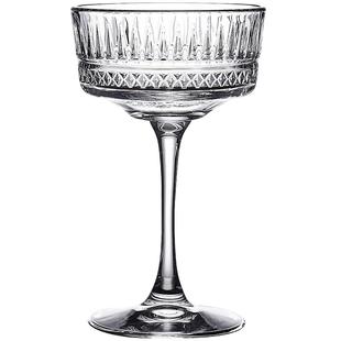 轻奢高级感喝酒杯子一对马天尼鸡尾酒杯创意莫吉托高脚杯香槟酒杯