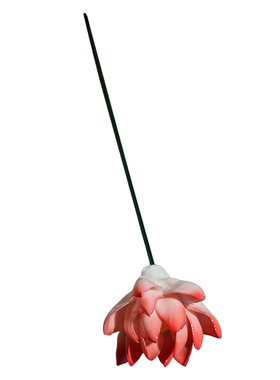 非遗手捏陶瓷莲花装饰摆件礼物