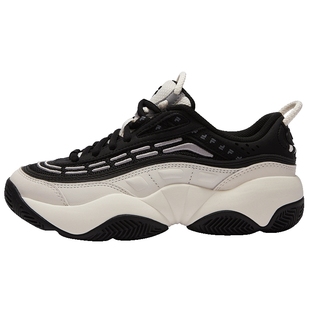 FILA FUSION斐乐潮牌火焰鞋女鞋春秋款复古老爹鞋厚底休闲运动鞋