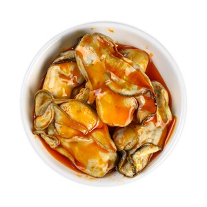 大海纪食罐装海鲜熟食麻辣蒜蓉即食生蚝非罐头扇贝肉罐装4