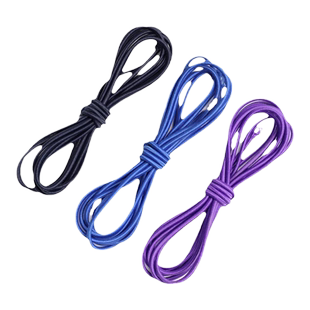 圆形彩色松紧带线细皮筋绳衣服裤腿裤脚收口绳子头绳橡筋弹力辅料