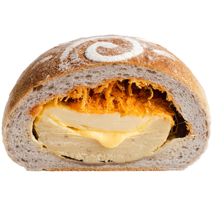 枣叔的店蛋黄肉松麻薯流心爆浆面包黑米手作欧包营养粗粮零食早餐