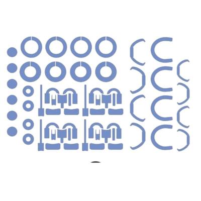 适用水桶包Neonoebb包五金贴膜