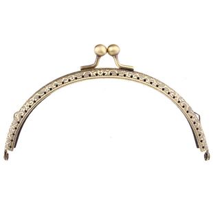 包包配件口金材料手工diy小零钱包金口半圆10厘米弧形8.5cm五金