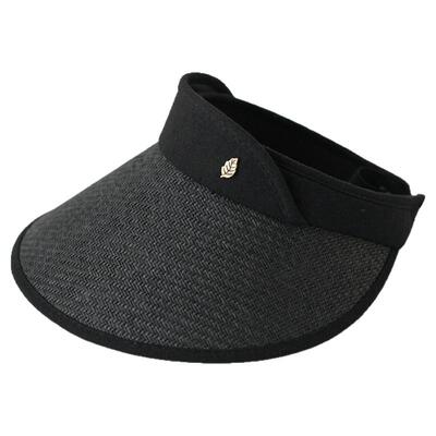 印计谷羽树叶金属标发箍款空顶帽