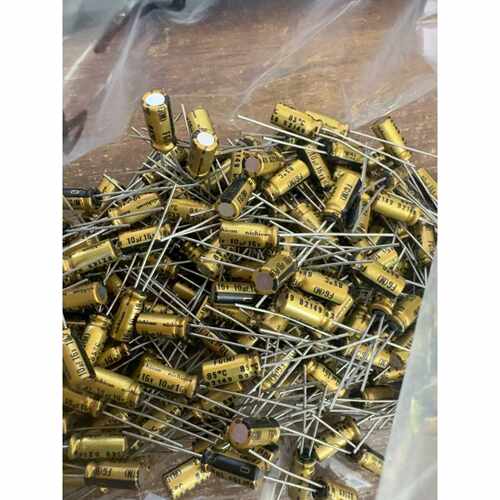 208个16v10uf铜脚尼吉康fg音频电解电容原装全新容