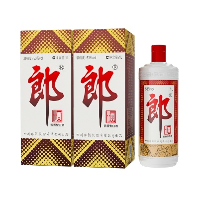 郎酒郎牌郎酒1L双瓶装