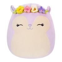 Squishmallows紫色可愛小松鼠毛絨軟糖公仔玩偶女孩陪伴玩具禮物