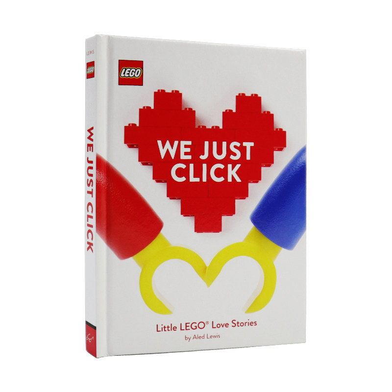 英文原版 LEGO: We Just Click: Little LEGO® Love Stories 精装 乐高 周边读物