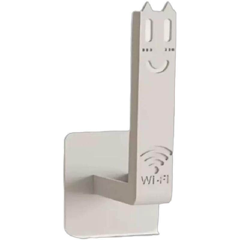 路由器放置架wifi墙壁电视挂墙上机顶盒置物收纳盒免打孔托架支架