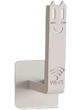 路由器放置架wifi墙壁电视挂墙上机顶盒置物收纳盒免打孔托架支架