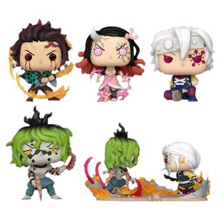 Funko POP 鬼灭之刃Demon Slayer手办炭治郎祢豆子天元妓夫太郎