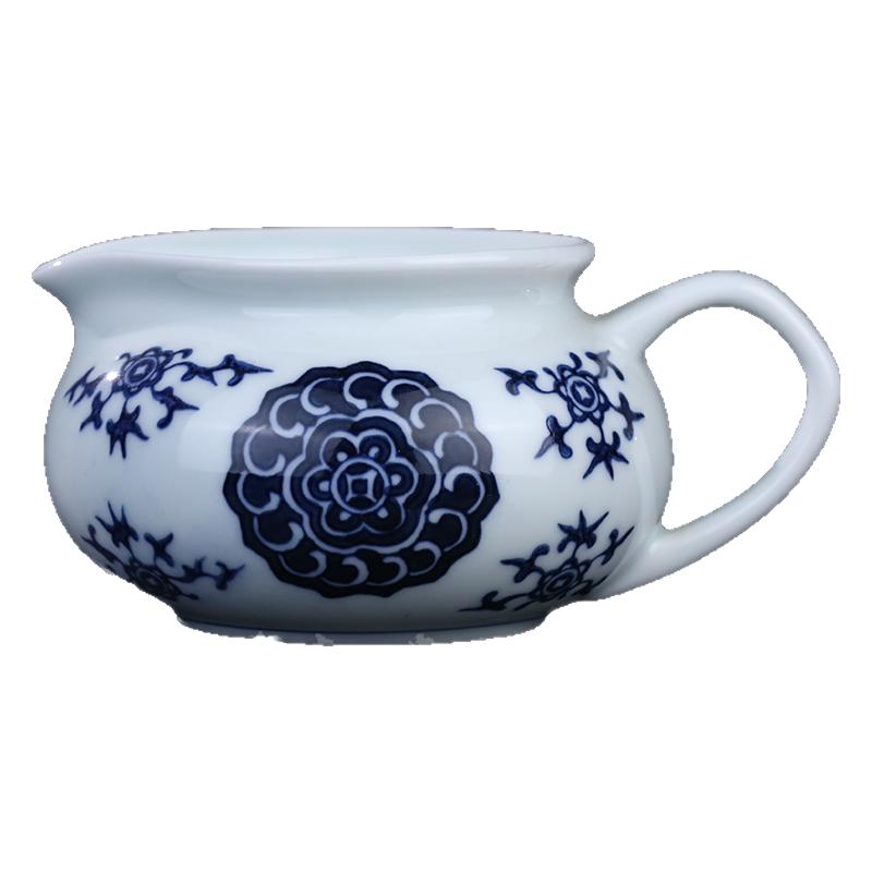 青花瓷陶瓷茶海贵和祥手绘陶瓷