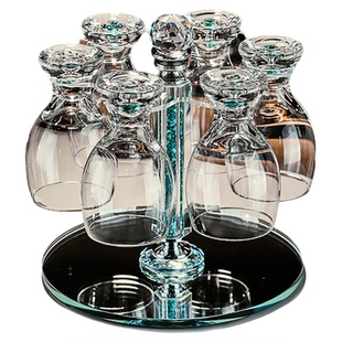 创意水晶玻璃绿松石啤酒杯大容量家用高档轻奢酒吧小麦精酿扎啤杯