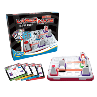 ThinkFun镭射迷宫中文版光学STEAM儿童8岁+物理启蒙玩具