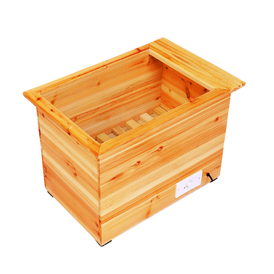 【不费电】家用办公实木暖脚器