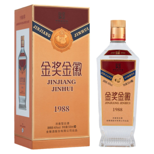 金徽酒46度金奖金徽1988单瓶装500ml*1浓香型白酒官方旗舰店