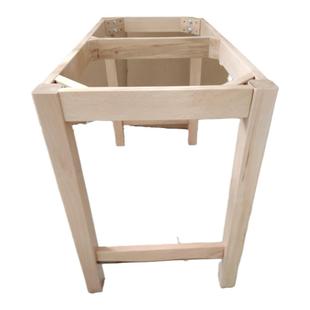 全实木加粗支架餐桌桌腿长方形框架木桌脚桌子腿桌架学习桌架子