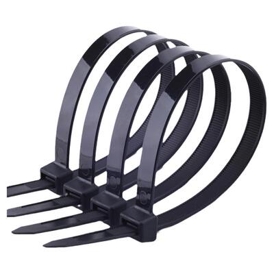 自锁白色尼龙扎带拉紧器塑料卡扣