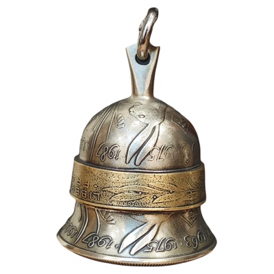 【币风堂】利比里亚生肖兔蛇龙虎马系列硬币铃铛挂件钥匙扣车挂件