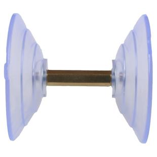 透明强力可调距双面吸盘门吸桌面电视固定重复用玻璃垫高电器固定