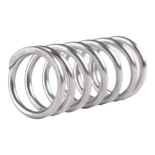 不锈钢压缩弹簧0.8线径外径9-10长度10-60mm弹簧定制大小回位弹簧