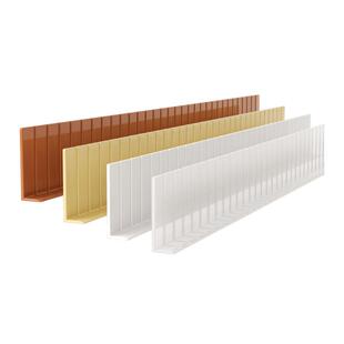 抽屉收纳分隔片塑料可调节板自由组合分割板内衣袜子整理分格神器