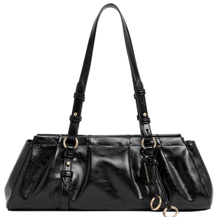 [新年礼物]CHARLES&KEITH女包CK2-30671819复古包挂腋下包法棍包