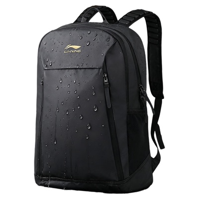 李宁大容量防水商务背包