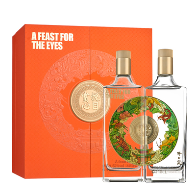 开口笑白酒赏心悦目浓酱兼香型