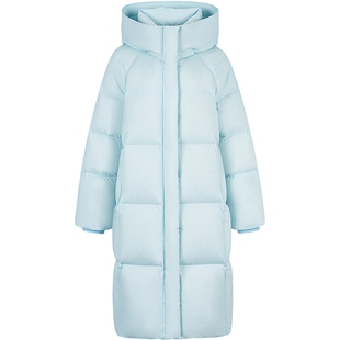 衣香丽影【高充绒】连帽羽绒服女士中长款2025年冬装新款保暖外套