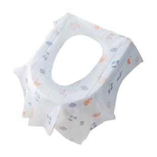 一次性马桶坐垫套装全覆盖防水旅行家用酒店坐垫纸加大粘贴全包