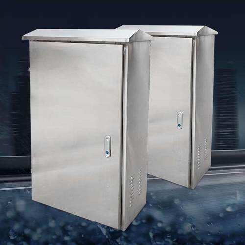 户外不锈钢配电柜XL21室外开关机柜电器布线空箱1.5米1.7米防雨型