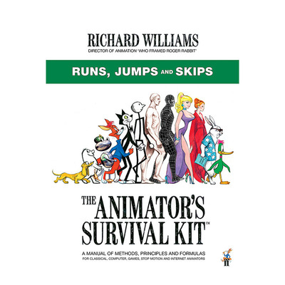 【现货】英文原版 动画师的生存工具包：跑、跳、跃 The Animator’s Survival Kit 艺术技法 正版进口图书画册