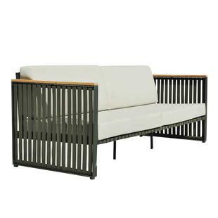 户外休闲沙发藤编铝合金沙发组合室外酒店会所客厅售楼处藤家具