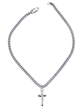 STAYSTRONG钛钢古巴十字架项链