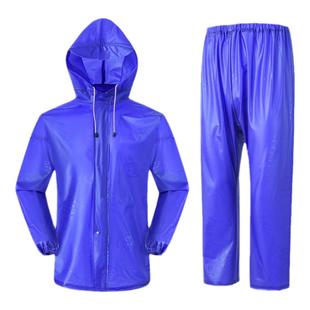 加厚单人雨衣防暴雨全身男款女士成年人户外干活分体雨衣雨裤套装