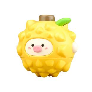 儿童创意可爱水果对战陀螺按压旋转随身携带亲子互动玩具圣诞礼物