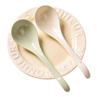 大号长柄盛汤勺子家用高档精致