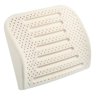 泰国天然乳胶汽车腰枕夏季靠垫