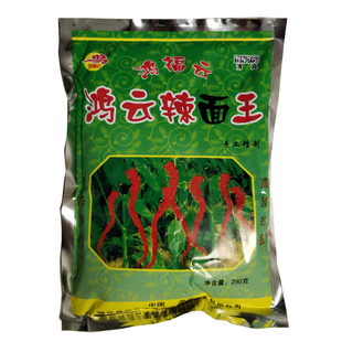 青海特产循化辣椒面辣酱鸿云辣面王辣味调料油泼辣子底料手工制作