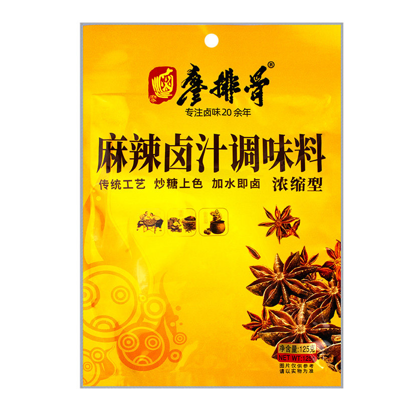 廖排骨麻辣卤汁125g家用